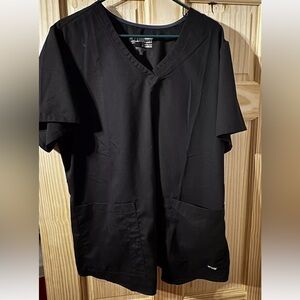 Grey’s Anatomy Black Scrub Top XL